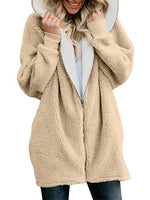 Cargar imagen en el visor de la galería, Autumn and winter lamb wool zipper warm jacket
