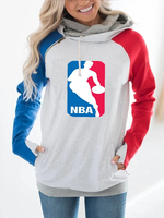 Cargar imagen en el visor de la galería, Basketball Love Colorblock Sweatshirt
