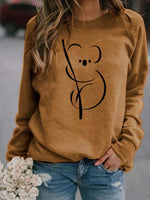 Load image into Gallery viewer, Casual  Koala Sweatshirt
