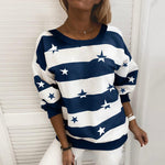 Cargar imagen en el visor de la galería, 2020 Fall Hot Sale Long Sleeve Striped Hoodie
