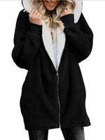 Cargar imagen en el visor de la galería, Autumn and winter lamb wool zipper warm jacket

