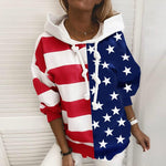 Cargar imagen en el visor de la galería, 2020 Fall Hot Sale Long Sleeve Striped Hoodie
