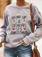 Cargar imagen en el visor de la galería, 2020 Christmas letter printed sweatshirt
