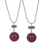 Cargar imagen en el visor de la galería, 2PCs Best Friends Basketball Necklace
