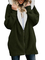 Cargar imagen en el visor de la galería, Autumn and winter lamb wool zipper warm jacket
